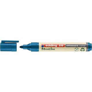 Edding 28-003 blå Ecoline boardmarker, rund spids 1,5-3mm (10stk.)