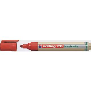 Edding 28-002 rød Ecoline boardmarker, rund spids 1,5-3mm (10stk.)
