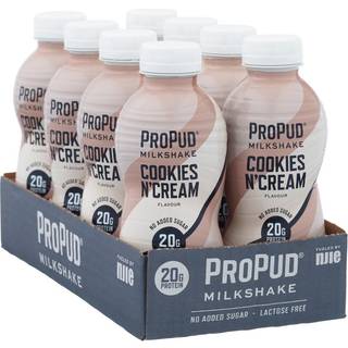 ProPud Protein Milkshake, Cookie & Cream, 8-pak