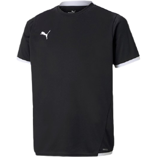 Puma team LIGA Football Jersey Youth, Black, Size 9-10Y, Clothing - White - 9-10Y