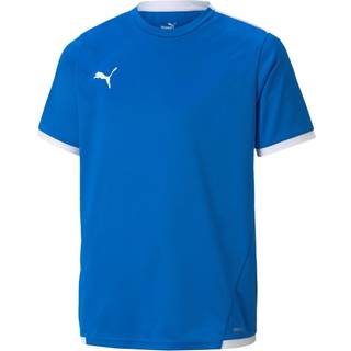 Puma team LIGA Football Jersey Youth, Blue, Size 13-14Y, Clothing - White - 13-14Y