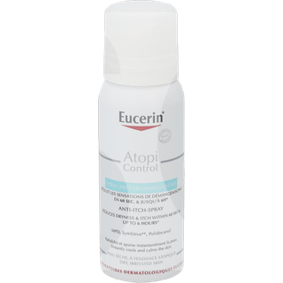 Eucerin AtopiControl Spray til øjeblikkelig lindring af kløe og irriteret hud 50 ml - 50 ml