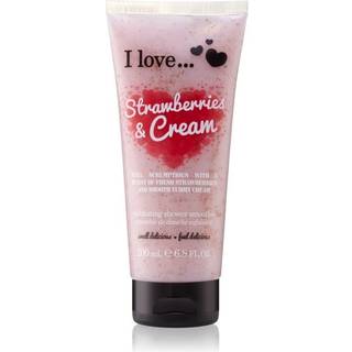 I Love Strawberries & Cream Brusegel med exfolierende effekt 200 ml - 200 ml