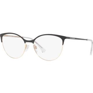 Emporio Armani Kvinde EA1087 3014 Optiske stel Metal Sort Transparent Cat Eye Normal