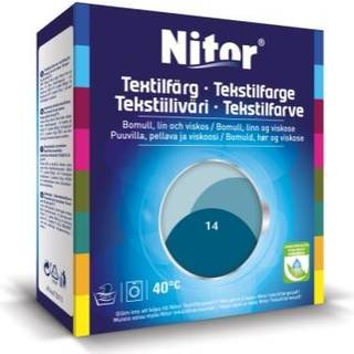 Nitor Tekstilfarve Petrol