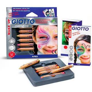 Giotto Make up Blyanter Glamour, 6 stk 6 stk make up blyanter fra Giotto Blyanterne har en ekstratyk kerne på 6,25 mm.