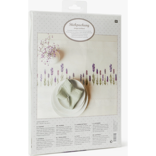 Stickpackung Läufer Lavendel 40x150cm