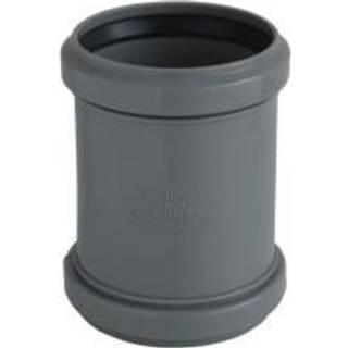 Nicoll HTP dobbeltmuffe Ø50 mm grå