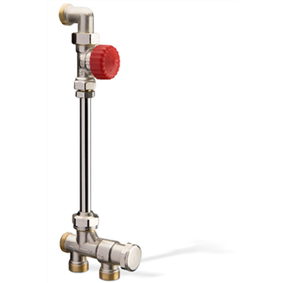 TA Calypso Tworett TRV-3 Radiatorkobling 2-rør c/c 548-550mm