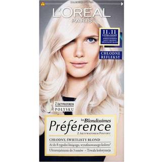 L’Oréal Paris Préférence Le Blonding Hårfarve til lysning af håret Skygge 11.11 Ultra-Light Cool Crystal Blonde 1 stk. - 1 stk.