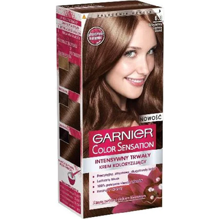 Garnier Color Sensation Hårfarve Skygge 6.0 Szlachetny Ciemny Brąz 1 stk. - 1 stk.