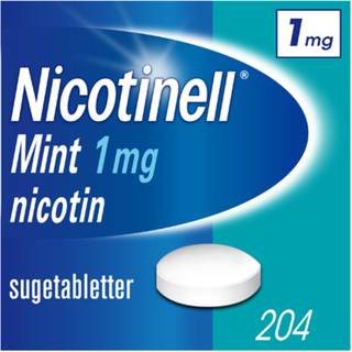 Nicotinell Mint Sugetablet 1MG (204 stk)
