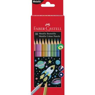 Faber Castell metallic farveblyanter, 10 stk.