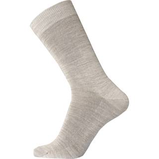 Strømper "twin" | Uld/bomuld | Beige