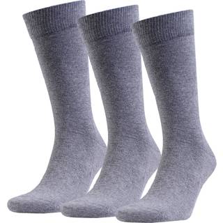 Amanda Christensen True Combed Cotton Sock - Grey - Str 43/46