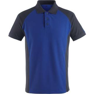 MASCOT UNIQUE Bottrop poloshirt, kobolt/mørk marine - S