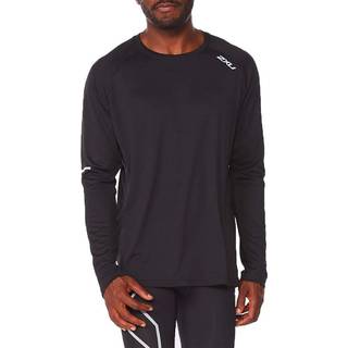 2XU Aero Langærmet T-shirt Herre - Str. S, Letvægts, Åndbar, Ideel til Løb