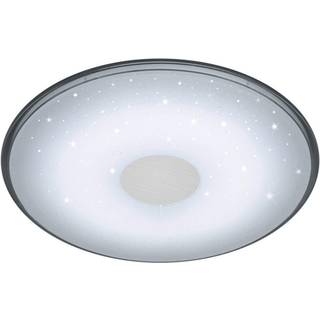 Rund LED-loftlampe Shogun, glitterlook