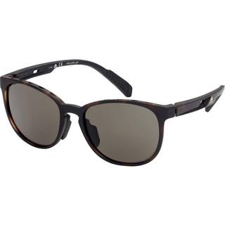 Adidas Sport Mand SP0036 52E Solbriller Plast Havana Brun Rund Normal