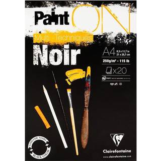 Paint ON - Noir - 20 ark. A4 - 20 ark