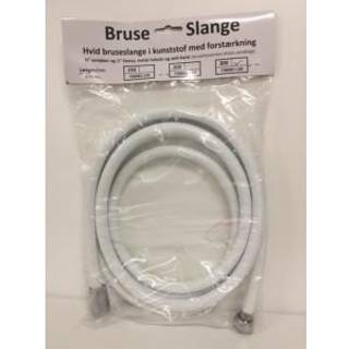 Bruserslange 3000 mm, hvid