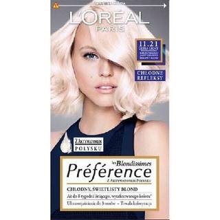 L’Oréal Paris Préférence Le Blonding Hårfarve til lysning af håret Skygge 11.21 Ultra light cool pearl blonde 1 stk. - 1 stk.