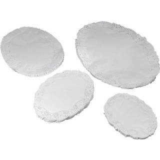 Kagepapir udhugget 27x36cm oval 500stk/pak