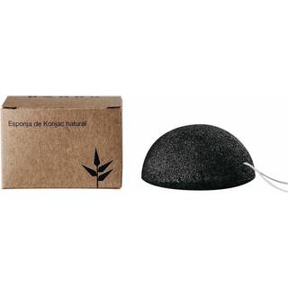 Banbu Konjac Svamp til kroppen - Sort