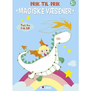 Bog - Prik til prik, Magiske væsener - Fra 3 år.