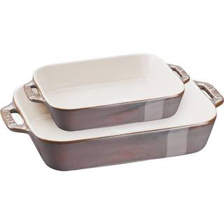 Ovnfaste fade Ceramic, sæt á 2 stk