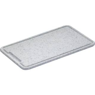 Zassenhaus Carving Board Plastic Light Grey 42x27x