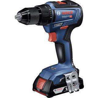 Bosch bore-/skruemaskine GSR 18V-55, 2x4,0 Ah PC L-boxx
