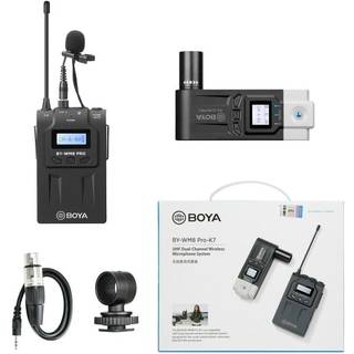 BOYA BY-WM8 PRO-K7 UHF Mikrofonsæt til mobiltelefon