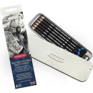 Derwent Sketching - 6 stk. - Fast Lavpri...