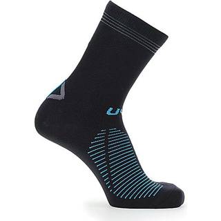 UYN Waterproof Running Socks - Black, Blue, Size 45 - 47 - black