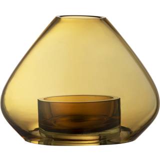 AYTM Uno lanterne/vase 12 cm Amber