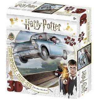 Prime 3d H Redstring Lenticular Puzzle Harry Potter Ford Anglia 500 stykker (3D Effect)