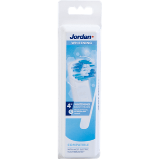 Jordan Clean Smile Whitening Brush Børstehoveder - 4 stk.
