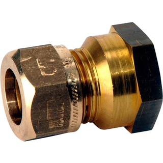 Vatette FG0330535 Klemringskobling ret, indvendigt gevind 15 mm x G15