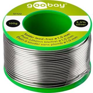 Loddetin lead-free, ø 1,0 mm, 100g rulle