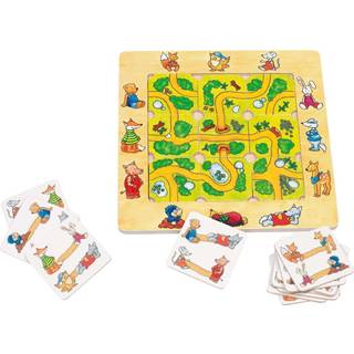 Goki Find Your Way Layout Game Wood
