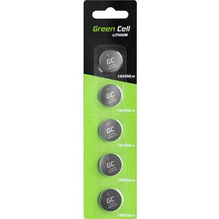 Green Cell CR2032 Batteri 220mAh, 3V, 5-pak
