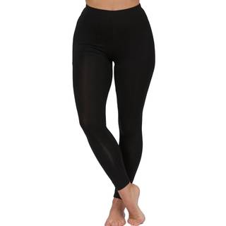 Trofe Bamboo Solids Leggings - Black - Large