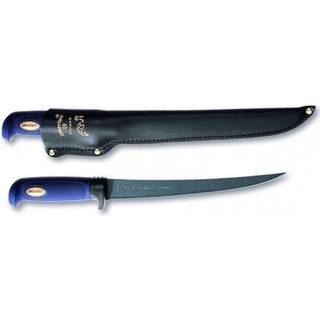 Martef 9" fileteringskniv, leather sheath