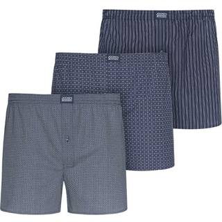 Jockey 3-pak Woven Soft Poplin Boxer Shorts - Navy-2 - XX-Large * Kampagne *