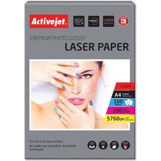 ActiveJet Premium Photo Glossy Laser Paper A4 x 100