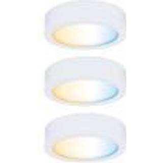 Paulmann Clever Connect Disc møbellampe, sæt m. 3