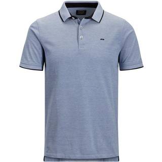 Plus Size Ensfarvet Polo