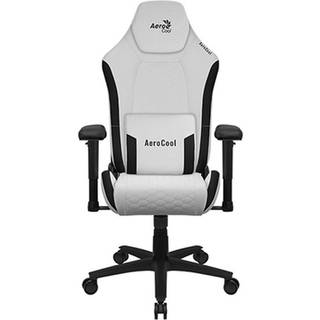 AeroCool Nobility Series Crown Gamer Stol Sort Hvid