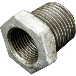 Nippelmuffe galvaniseret 1/2" x 3/8"